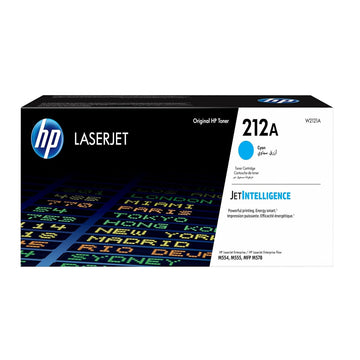 Toner HP 212A Cian (W2121A) LaserJet M554/M555/M578/ 4500 Pag.