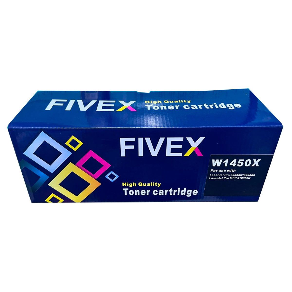 Toner Compatible FIVEX 145X W1450X Negro Pro 1700,MFP 3103 3800 Pgs