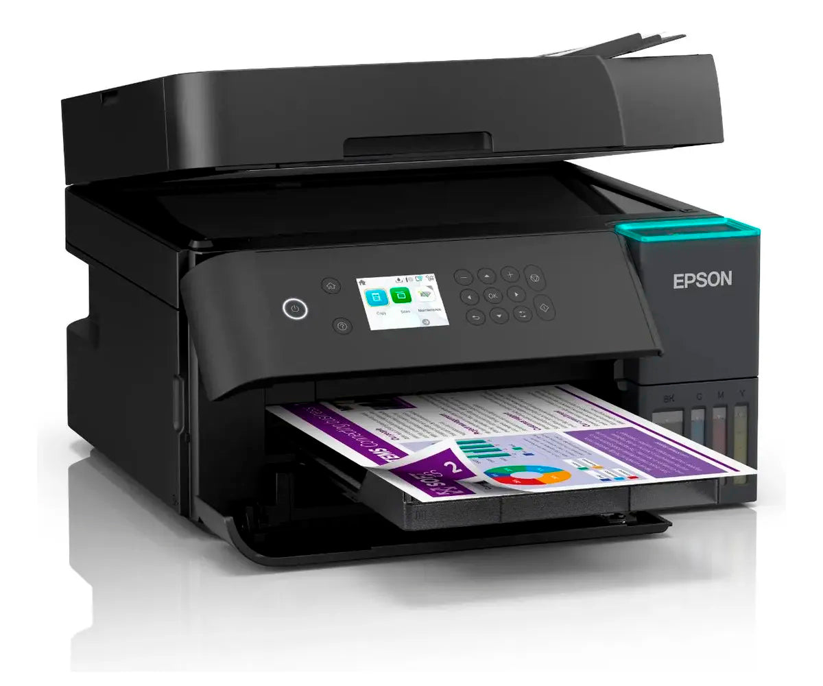 Impresora Multifuncional Epson EcoTank L6370 3 en 1 Wi-Fi con Dúplex Automático y ADF