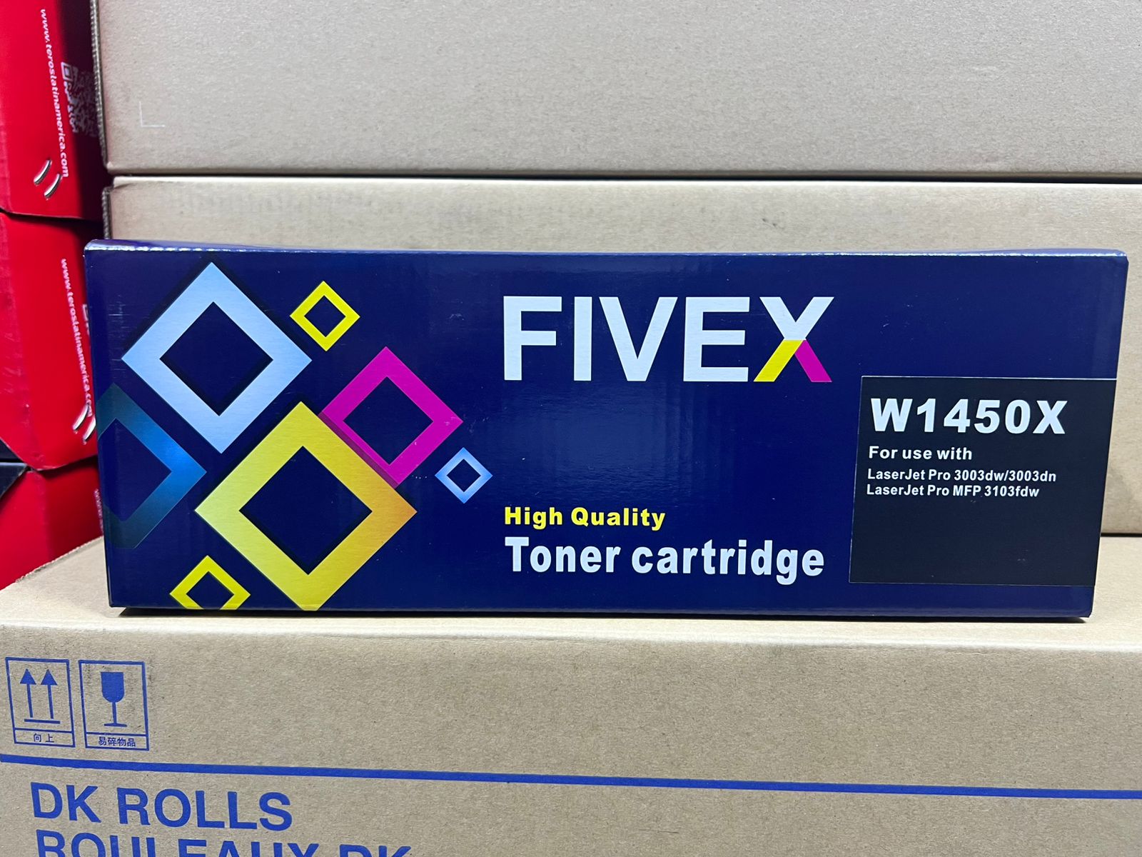 Toner Compatible FIVEX 145X W1450X Negro Pro 1700,MFP 3103 3800 Pgs