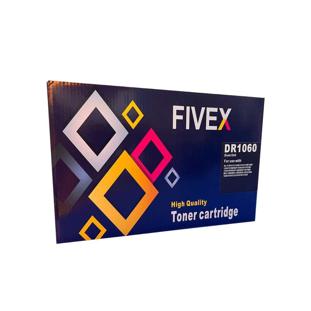 Drum FIVEX DR-1060 Negro Compatible Brother HL 1212W HL-1110