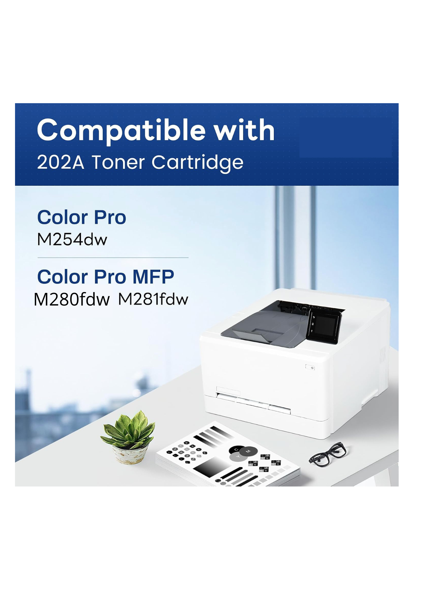 Toner Compatible 202A Negro HP CF500A Para M254, MFP M280, M281