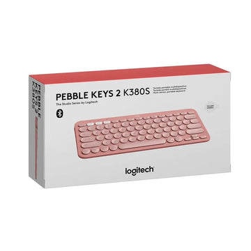 Teclado Logitech Pebble 2 K380s Bluetooth Inalámbrico Rose