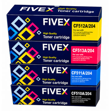 Kit Toner FIVEX 204A LaserJet Pro M154, M180, M181 Compatible