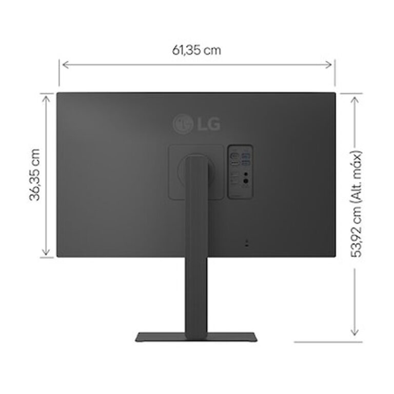 Monitor LG 27U730A-B 27″ 4K UHD IPS 60Hz HDMI DisplayPort USB-C