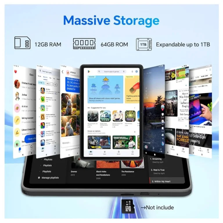 Tablet Blackview Tab 20 WiFi 10.1” 64GB 4GB RAM Space Grey