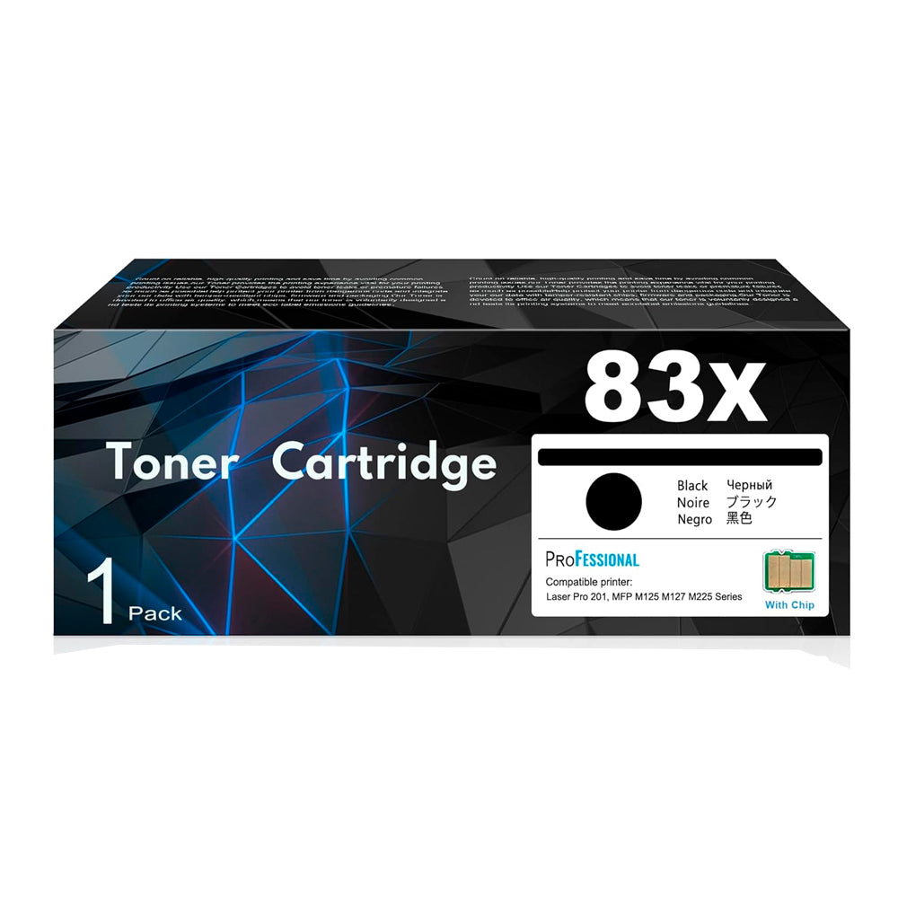 Tóner Compatible 83X CF283X Negro – 2,200 páginas