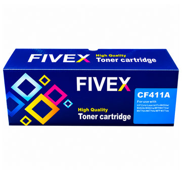Toner Compatible HP 410A Cyan CF411A M477fdw M452