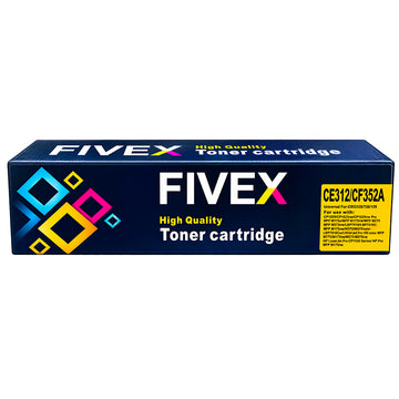 Toner HP Compatible 126A CE312A L.J. CP1025 Yellow 1000 Paginas