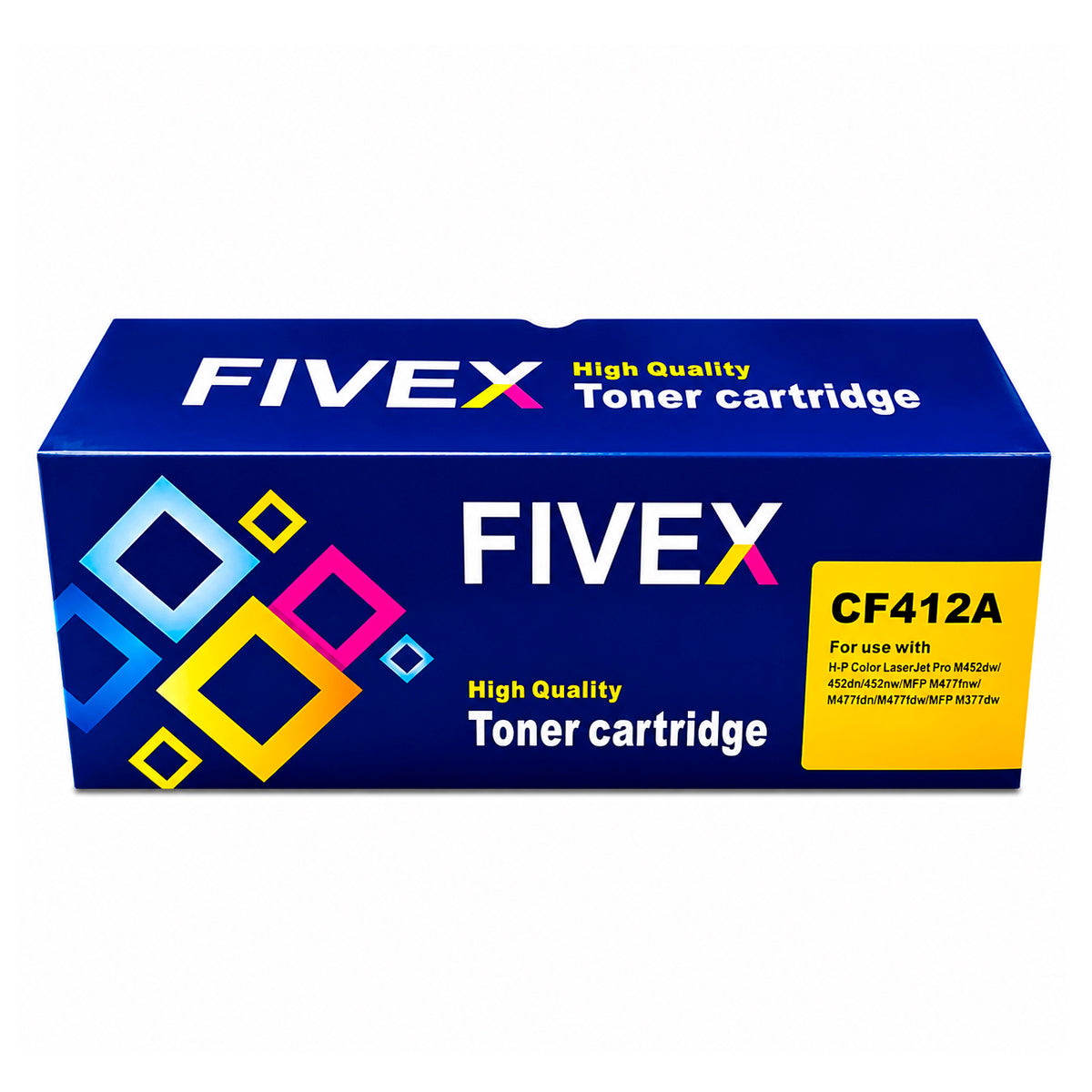 Toner Compatible HP 410A Yellow CF412A M477fdw M452
