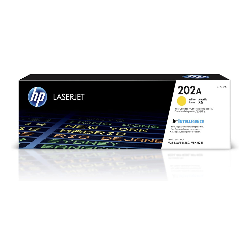 Toner HP 202A CF502A Yellow M254dw /M281fdw 1.3 Pag