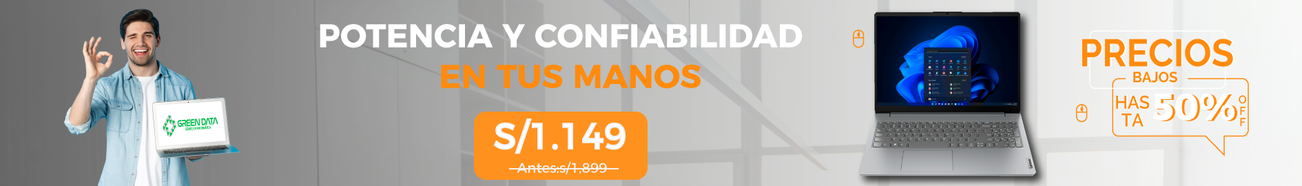 Banner horizontal